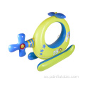 ODM Helicóptero inflable agua de verano piscina flotante